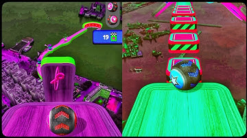 Going Balls 🥎 (Vs) New Ball 🏀 Speedrun Walkthrough:iOS,Android Color Ball Run New Update