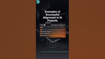 Examples of Successful Alignment in AI Projects #ai #artificialintelligence #machinelearning