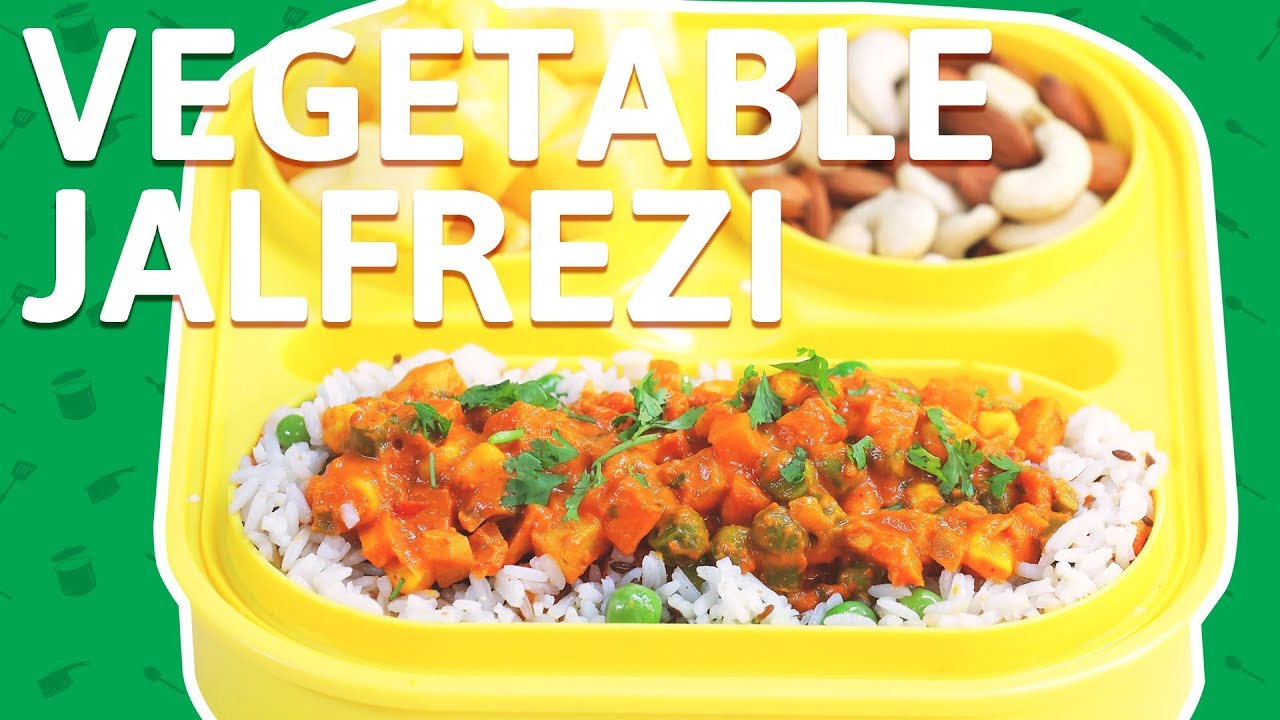 Veg Jalfrezi Recipe | How To Make Mix Vegetable Sabzi | Tiffin Recipe For Kids | India Food Network