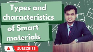 Types and Characteristics of Smart materials|| Smart materials||#civilengineering #smartmaterials