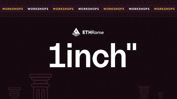 ETHRome 2025 Workshop - 1Inches // Cross-Chain Swaps-Fusion+