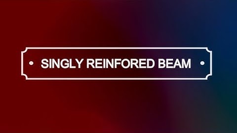 Singly Reinforced Beam II Hindi II MSBTE II MU II Reinforced Concrete Structure II TheCivil