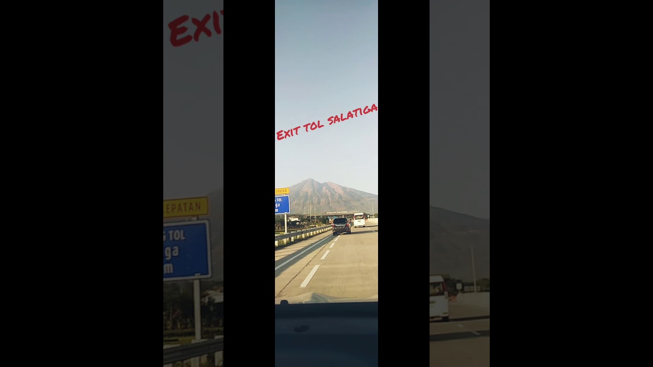 Pemandangan tol Salatiga - YouTube