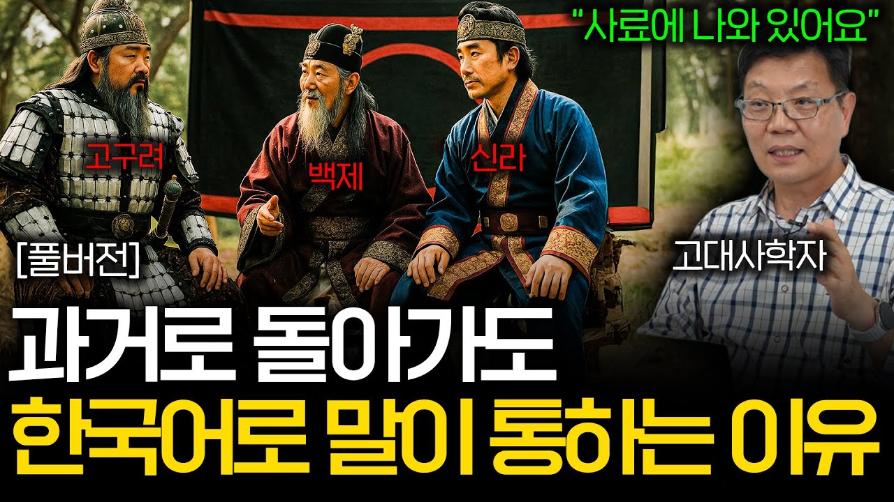 현대 한국인이 삼국시대 조상님들을 만나면 말이 통할까?