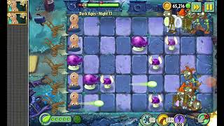 Plants vs Zombies 2 Dark Ages Night 13 Jesters are the WORST! Win!