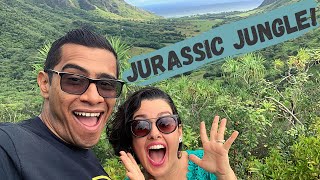 Kualoa Ranch 🌳🦕 JUNGLE EXPEDITION TOUR - Jurassic World sites in Oahu HAWAII!