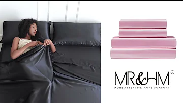 Affordable Luxury: MR&HM Satin Sheet Set