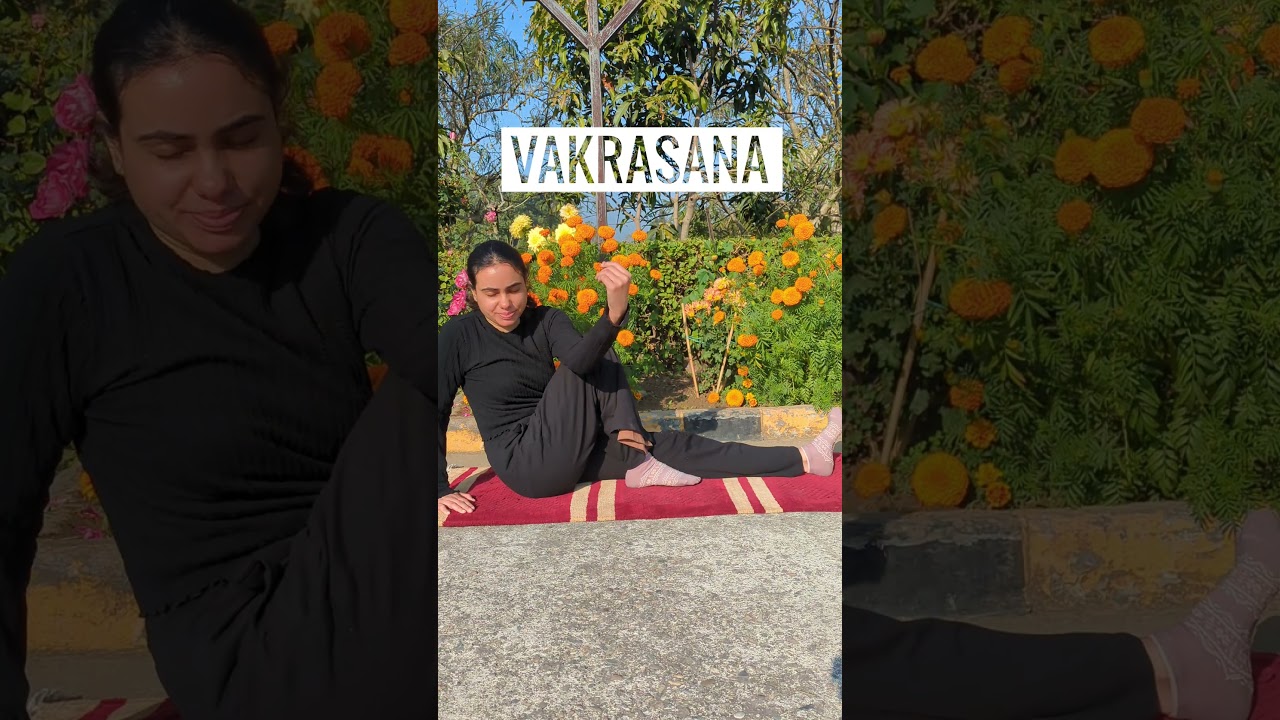 VAKRASANA - TUESDAY FOR ASANA 