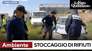 Stoccaggio illecito rifiuti, operazione della polizia in 33 province: 40 aree sequestrate