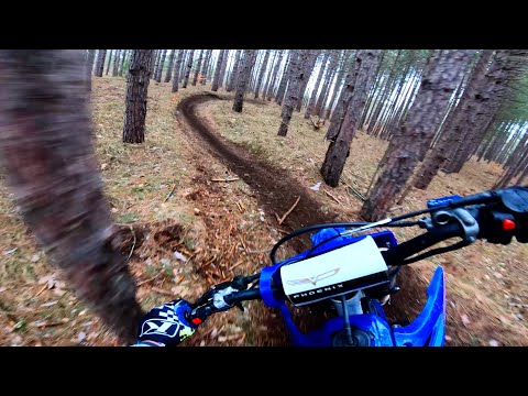 Doesn't Get Better Than THIS! - dirt bike fast trail riding