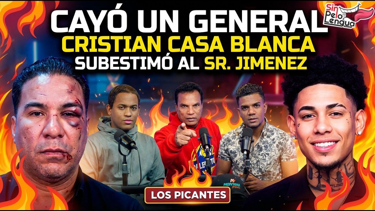CAYÓ UN GENERAL | CRISTIAN CASA BLANCA SUBESTIMÓ AL SR. JIMENEZ #sinpeloenlalengua