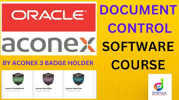 ACONEX SOFT WARE TRAINING COURSE FOR DOCUMENT CONTROLLING