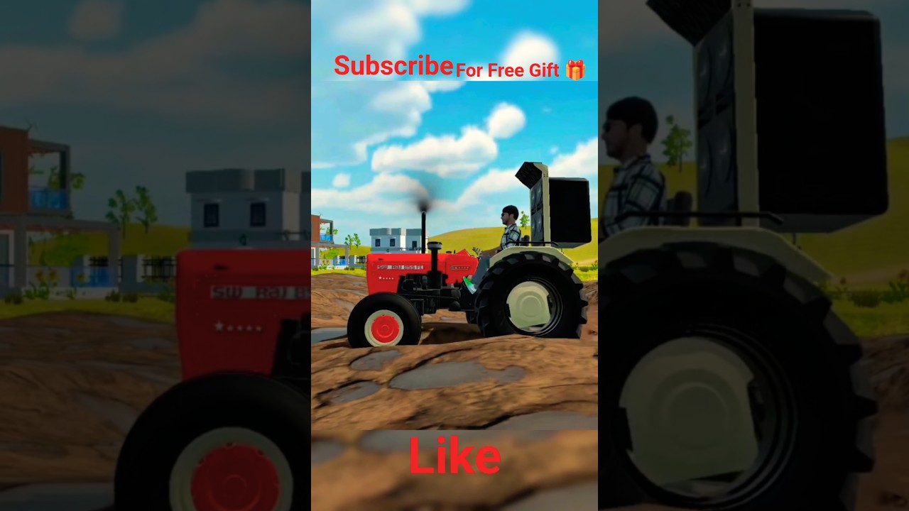 🚜Swaraj Tractor Power💪Crossing Heavy Mud Challenge 