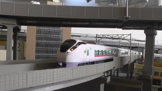 E657系「ひたち・ときわ」KATO　Nゲージ走行動画