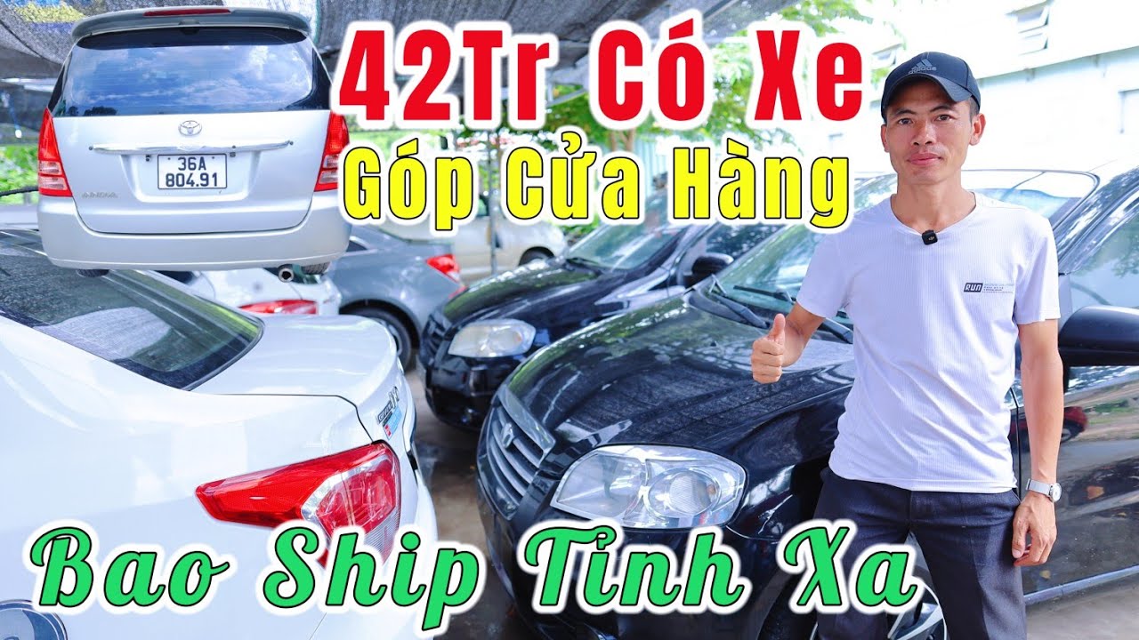 Xe Ô Tô Gia Đình Về Chật Bãi Innova, Kia Morning, i10...Từ 42Tr Góp Cửa Hàng Tại Xe Cỏ Miền Nam