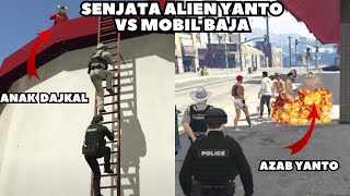 SENJATA ALEN YANTO VS MOBIL LAPIS BAJA POLISI...!!! - GTA V ROLEPLAY