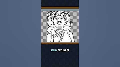 The secret to making visual novel character portraits #indiegame #gamedev #aceattorney #pixelart