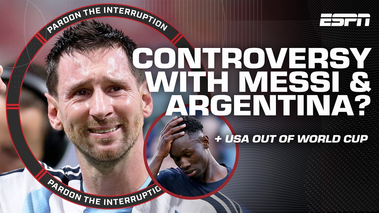 PTI reacts to STUNNING Argentina comeback + Did Flo Balogun playing HURT USMNT's fighting spirit?