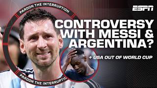 PTI reacts to STUNNING Argentina comeback + Did Flo Balogun playing HURT USMNT's fighting spirit?