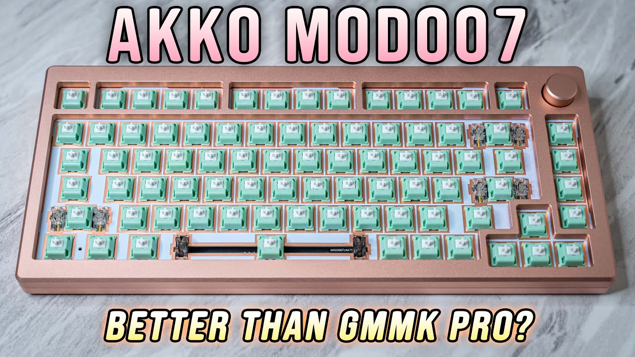 Akko MOD007 Review (w/SP Star Melon Switches! 😗) YouTube