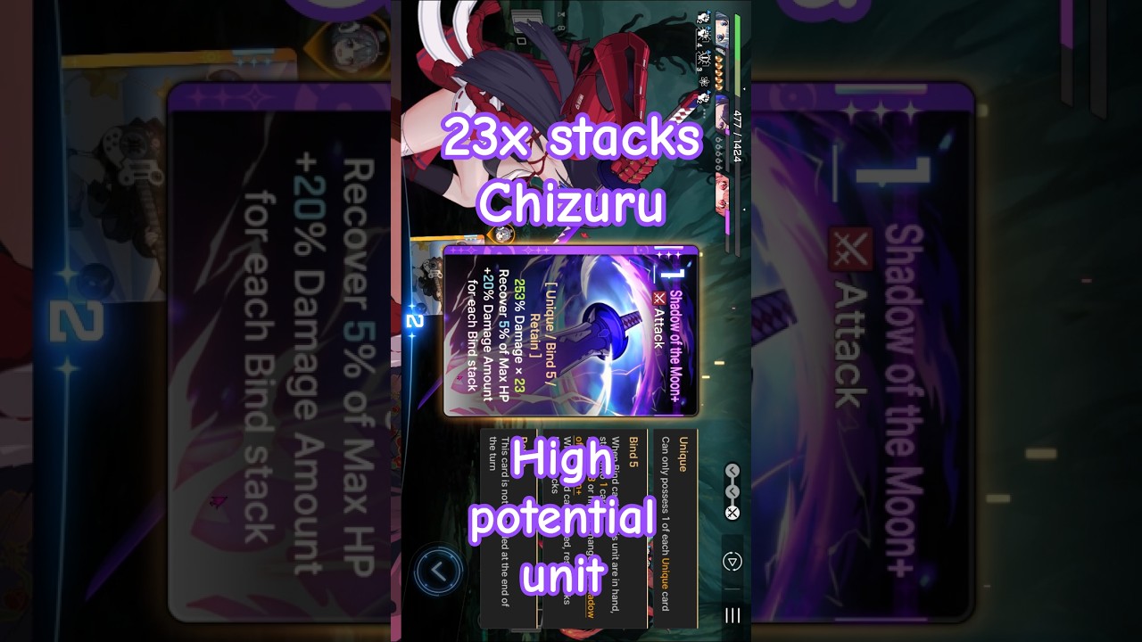 chizuru 23x stacks |  chaos zero nightmare 