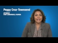 Hello. My name is Peggy Cruz-Townsend and I would like to thank you for watching my video. You're probably watching this video because you or someone you know is currently in need of legal assistance and you are trying to decide who to hire to handle this legal matter. Well, I handle family law, immigration, and bankruptcy cases. I would like to tell you a little bit about myself. I have been practicing law in Florida in 1998. I have two offices, one in Fort Lauderdale and one in the Treasure Coast. I'm also a former prosecutor and a former magistrate and I have handled hundreds of cases. I also speak Spanish fluently and I have a wonderful and bilingual staff who assists me. Together our goal is to help you. That is why I became a lawyer.     Please feel free to call me for a free telephone consultation if you would like to speak with me regarding your family, immigration, or bankruptcy legal matter. I would be happy to explain to you how the law applies to your case, how long your case may take to process and how much it may cost. For those who speak Spanish:     Si usted habla Español, y desea hablar conmigo acerca de su caso de familia, imigración o bancarrota, por favor comuniquese conmigo sobre sus preguntas. Yo estoy aqui para ayedarle y le ofresco una consulta gratis hoy mismo por telefono. Muchas gracias.