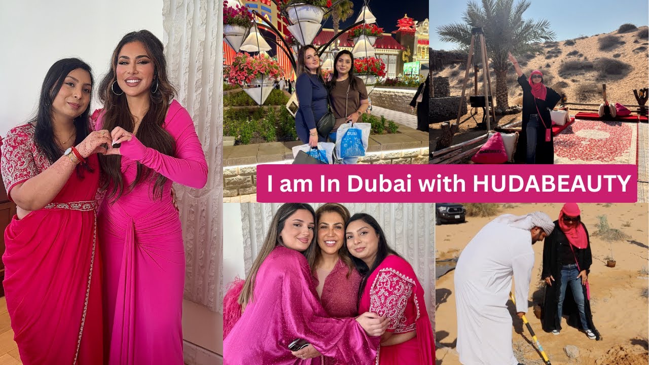 Solo Trip to DUBAI - MEETING HUDABEAUTY | Amritsar to Dubai trip
