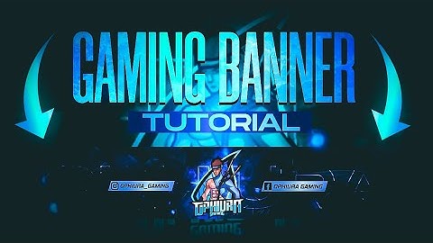 Make This Amazing Gaming Banner On Android!