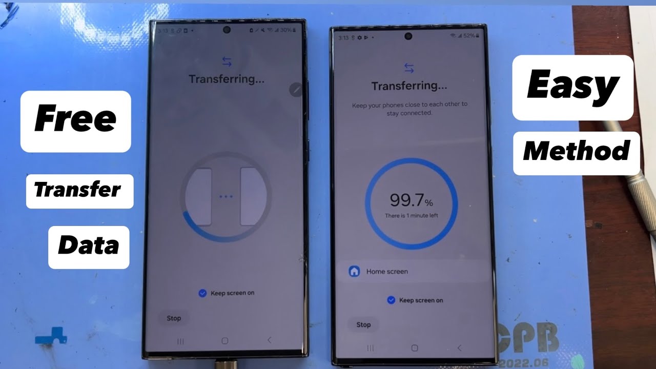 How to Transfer Data from Old Phone to NEW Phone (FREE) - EASY Method ...