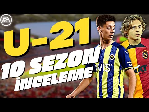 U-21 TÜRK GENÇLER 10 SEZON // FIFA 22 KARİYER MODU