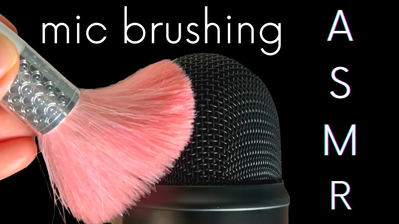 ASMR Gentle Mic Brushing | No Talking - YouTube