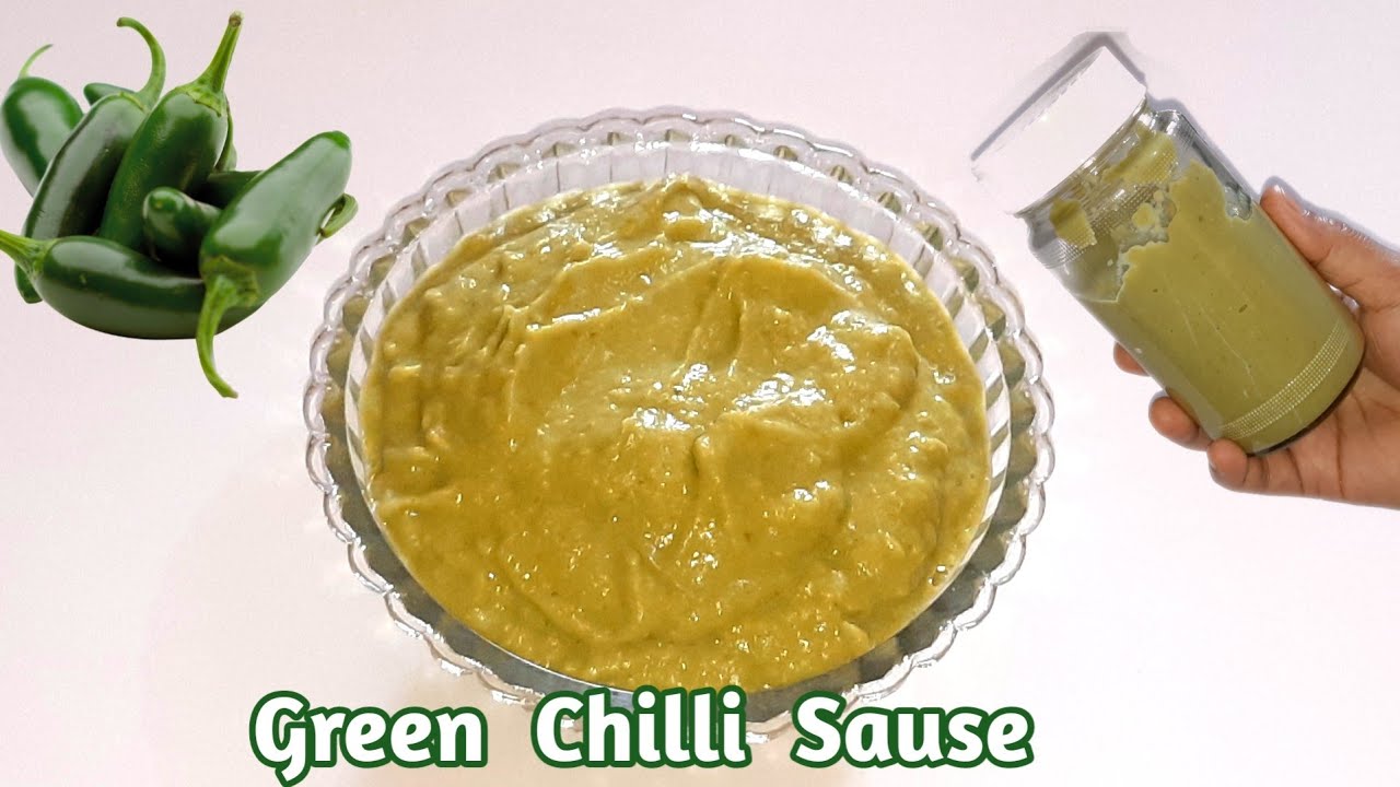 Green Chilli Sauce Recipe How To Make Green Chilli Sause At Home Maxresdefault