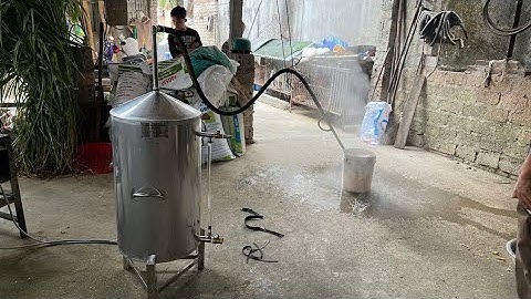 Nồi Hơi Sục Nấu Đậu Hũ đun bằng điện siêu nhanh và siêu tiết kiệm điện