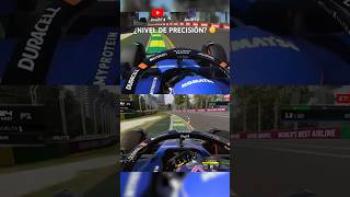 ¿NIVEL DE PRECISIÓN? 🧐 #formula1 #f1 #gpaustralia #melbourne #F12024 #albertpark #albon #onboard