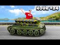 Spending 24 Hours In Mini Tanks