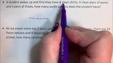 Intro to Probability - Counting Principles