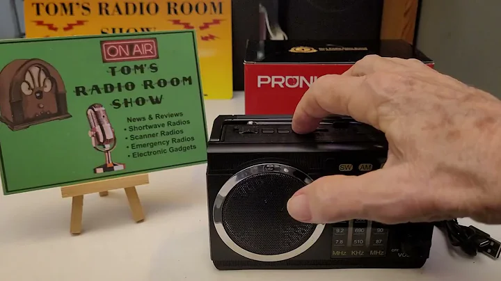 TRRS #2604 - Senior Friendly Emergency Radio - PRUNUS J-135S