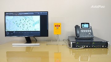 AP-EIP60R Map based SIP Emergency Call Center Solution(맵 기반 비상호출 콜센터 솔루션) | AddPac