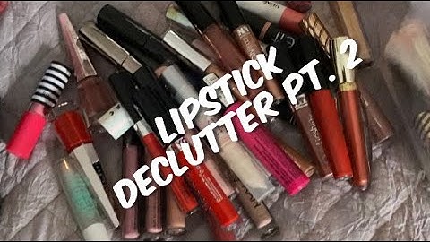 Lipstick Declutter Pt. 2