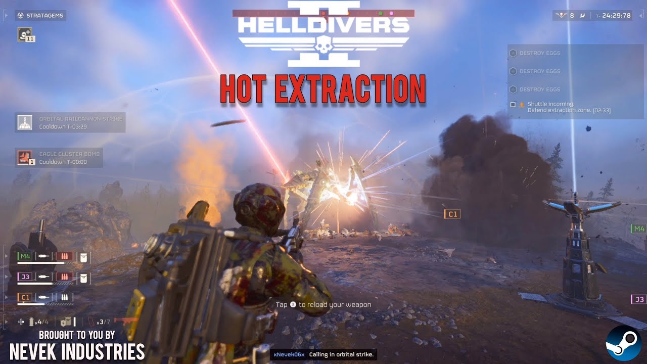 HELLDIVERS 2 HOT EXTRACTION
