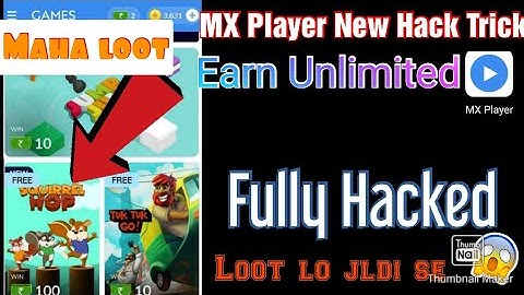 MX Player new game trick | Squirrel Hop game trick| New game  trick| latest game