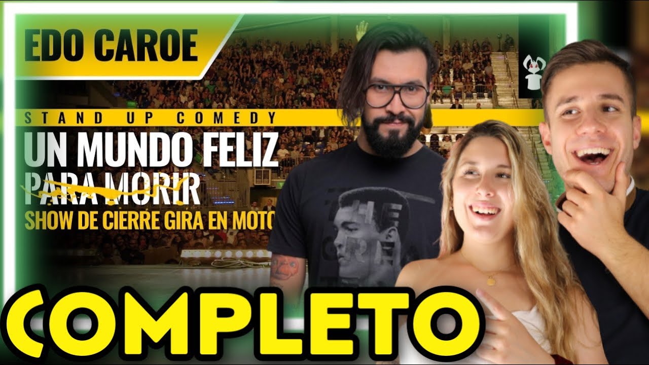 REACCION a EDO CAROE 🤣🤪 SHOW DE CIERRE GIRA en MOTO COMPLETO