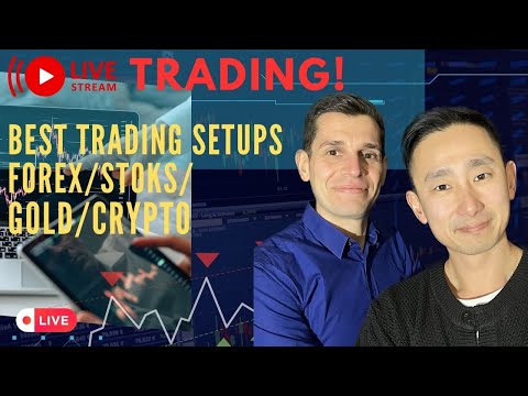 Live  US Trading Event- Best Trading Setups(#stockmarket #cryptocurrency #forex #gold