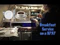Breakfast Service on a Boeing 737 🍽 | Traveling With Tee! 🌎 | Flight Attendant Life ✈️