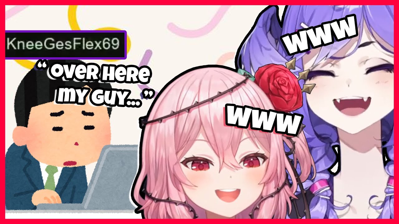 Selen & Rosemi can't stop laughing from listening to this guy talking in voice chat