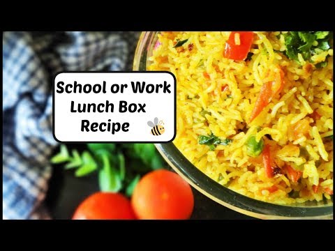Tomato Pulao Recipe-Mumbai Street Food | टोमेटो पुलाव | Tawa Pulao | Lunch Box Recipe