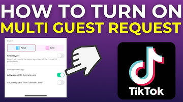 How To Turn On Multi Guest Request On TikTok Live (2025)