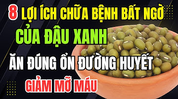 Đậu Xanh Và 8 Lợi Ích Chữa Bệnh Bất Ngờ - Ăn Đúng Giúp Ổn Định Đường Huyết Và Giảm Mỡ Máu Hiệu Quả!