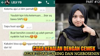 cara kenalan dengan cewek yang baru di kenal lewat Chat wa agar tidak garing_chat wa romantis