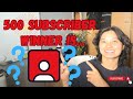 500 SUSCRIBER GIVEAWAY WINNER OF THE 100K EXPRESS ACCOUNT IS... | Thank you all for participating!